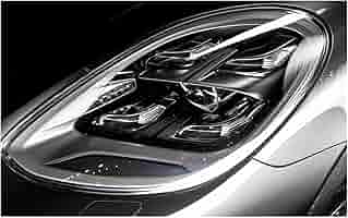 PORSCHE ポルシェ 971 前期 パナメーラ ヘッドライト 右側 運転席側 Porsche parallel car Panamera headlight lens cut change
